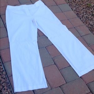 Chico's White Flare Leg Pant SZ 2.5 Reg